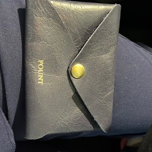 New fount coin purse navy blue